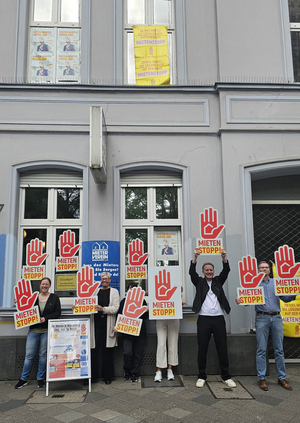 Foto der Aktion Mietenstopp